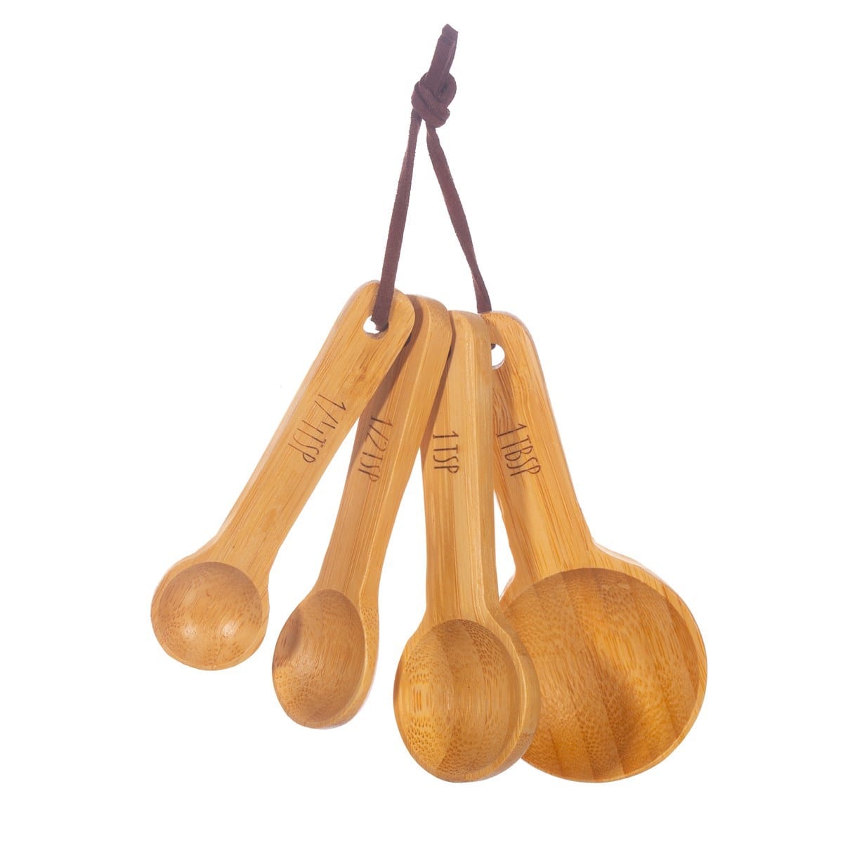 Sass & Belle Bamboo Measuring Spoons - Set Of 4