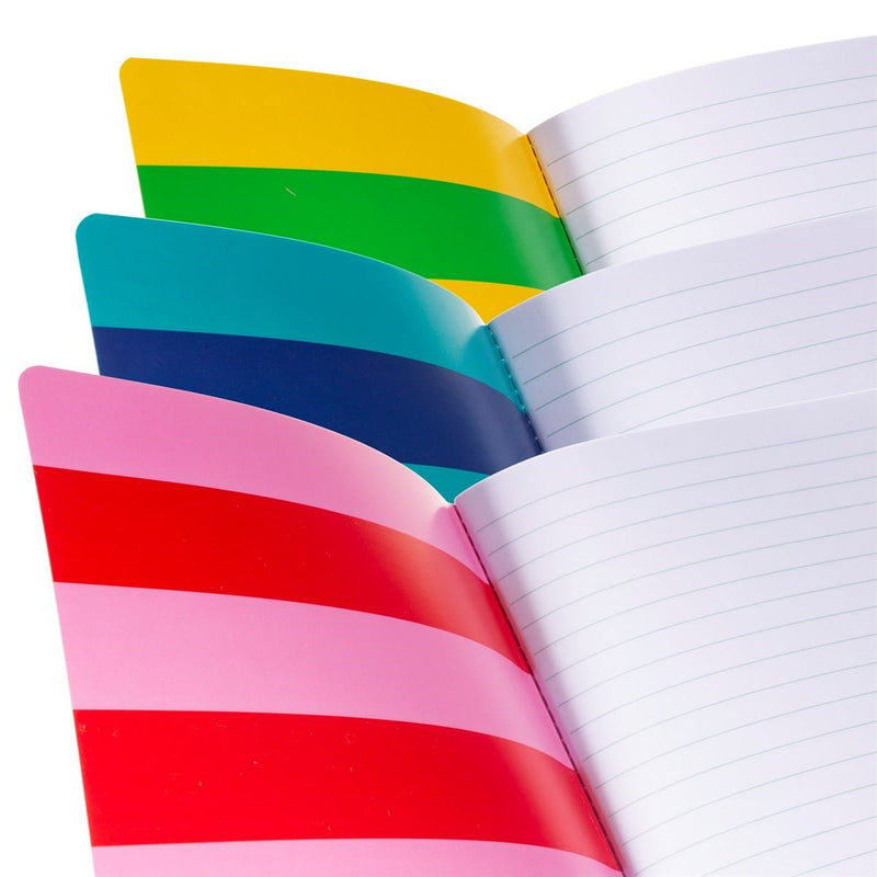 Sass & Belle Bright Ideas Striped A5 Notebook