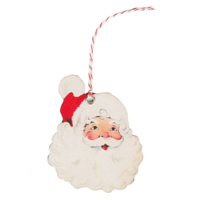 Sass & Belle Cheerful Father Christmas Gift Tags - Set Of 10