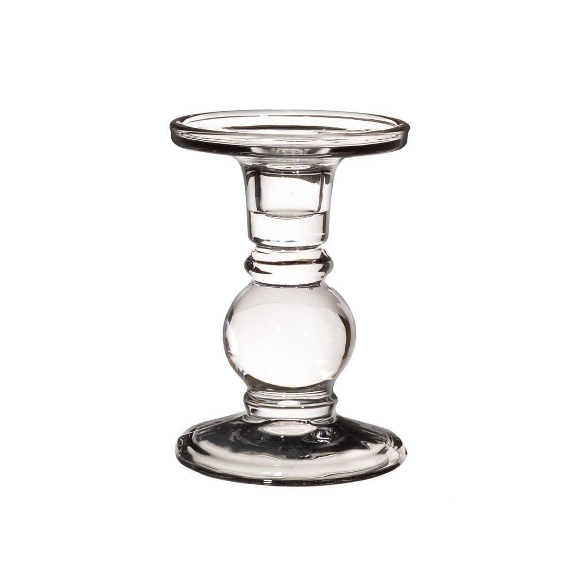 Sass & Belle Estelle Glass Candle Holder Grey