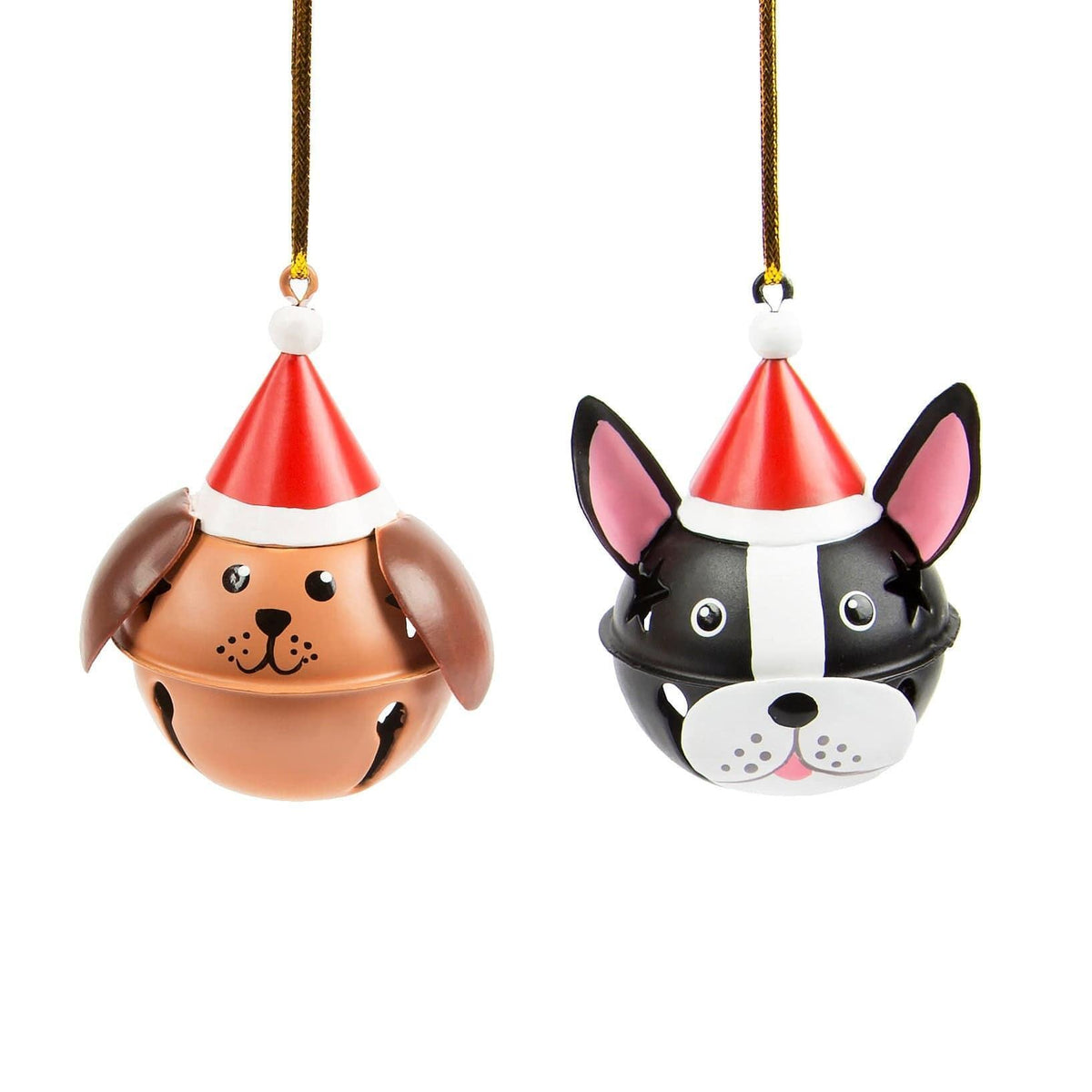 Sass & Belle Festive Dog Hanging Bell Decoration