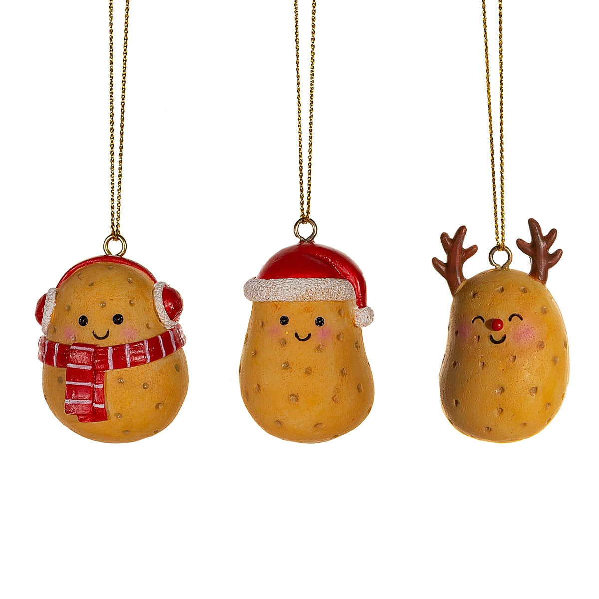 Sass & Belle Happy Potatoes Hanging Decorations