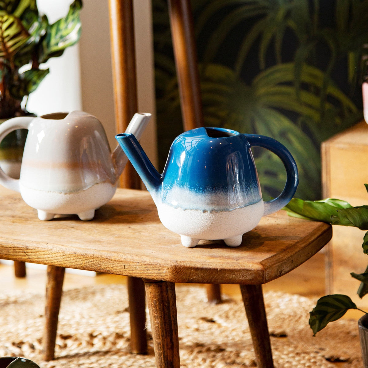 Sass & Belle Mojave Glaze Blue Mini Watering Can