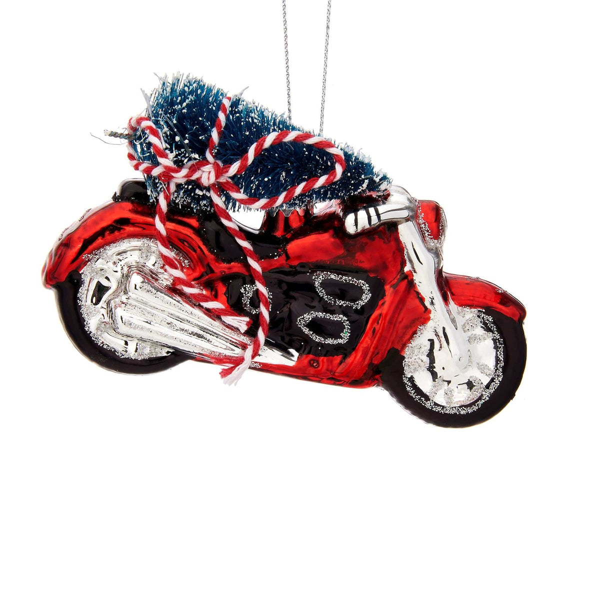 Sass & Belle Motorcycle with Christmas Tree Bauble