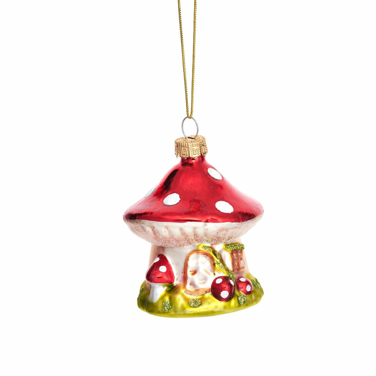 Sass & Belle Mushroom House Bauble