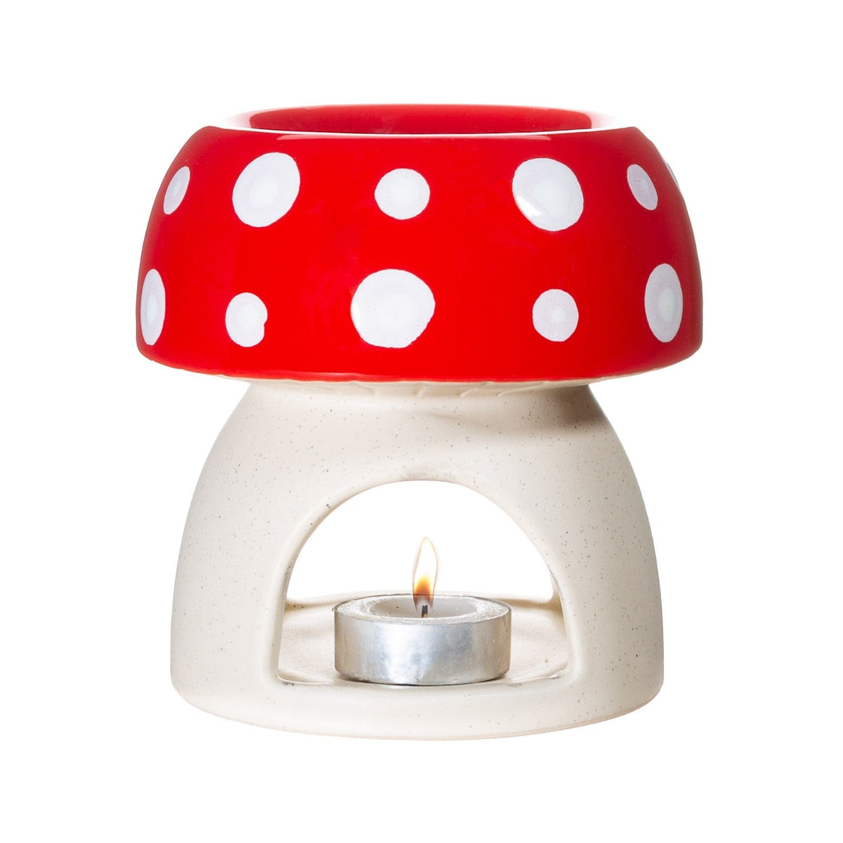 Sass & Belle Red Mushroom Oil Burner