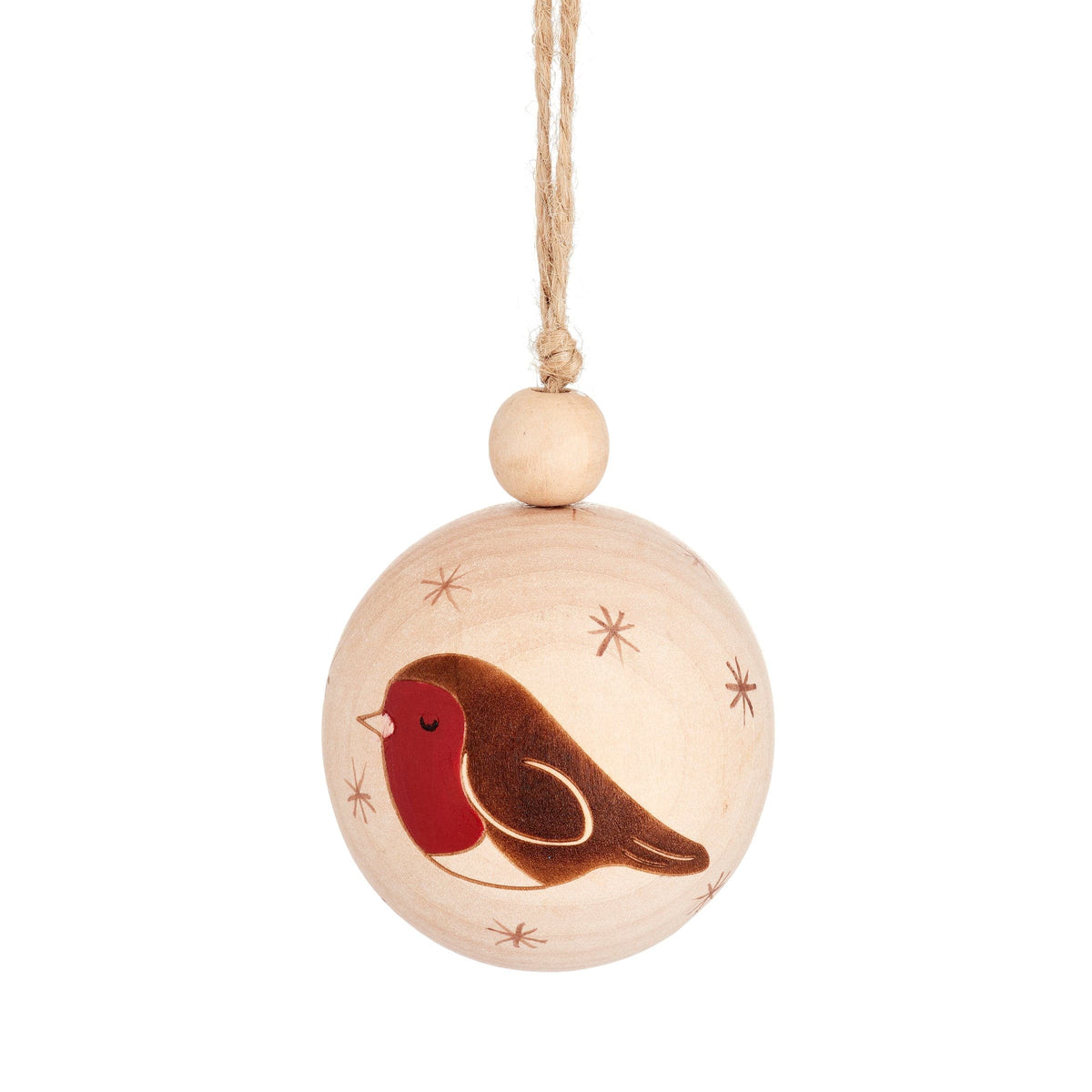 Sass & Belle Robin Wooden Bauble