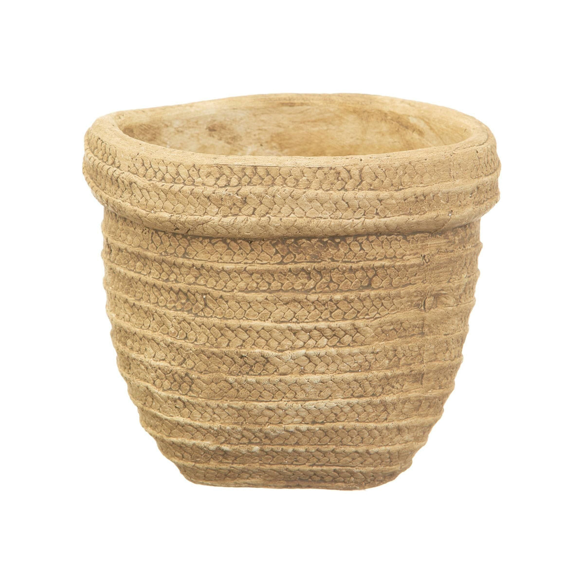 Sass & Belle Sierra Cement Basket Planter