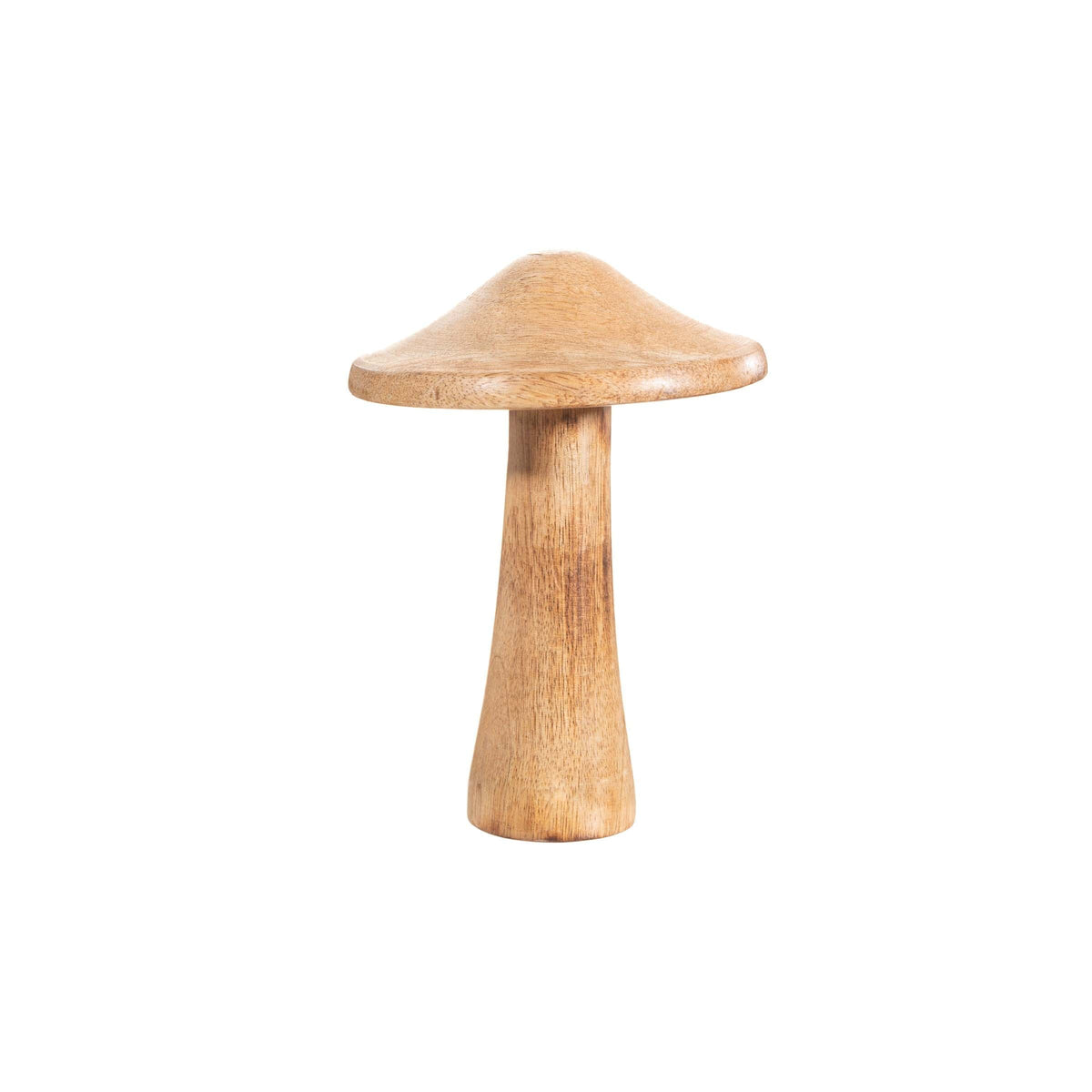 Sass & Belle small Natural Mushroom Wooden Decoration