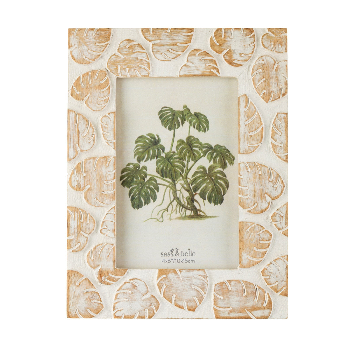 Sass & Belle Wooden Cheese Plant Photo Frame