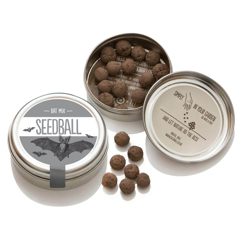 Seedball Bat Mix Wildflower Seed Tin (14 to choose from)