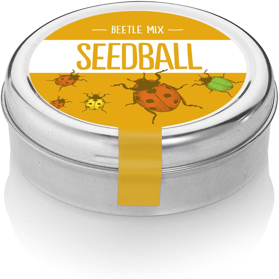 Seedball Beetle Mix Wildflower Seed Tin (15 to choose from)