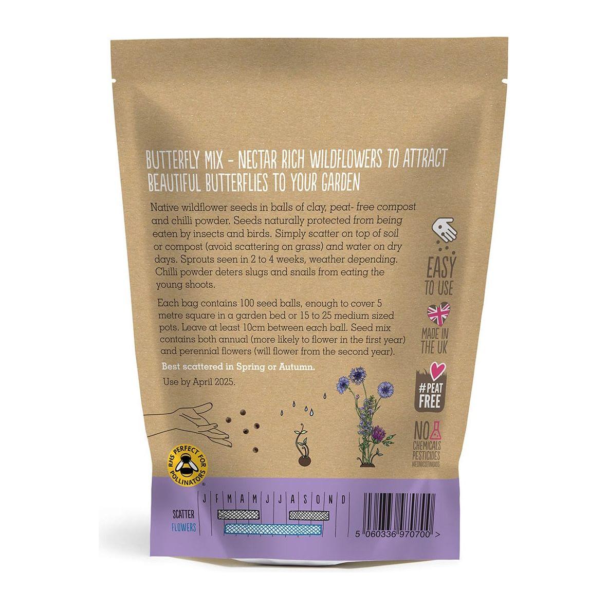 Seedball Butterfly Mix Grab Bag