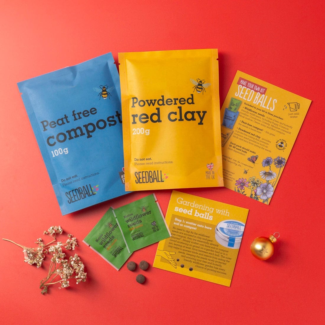 Seedball Make Your Own Seedballs – Flowers for Bees