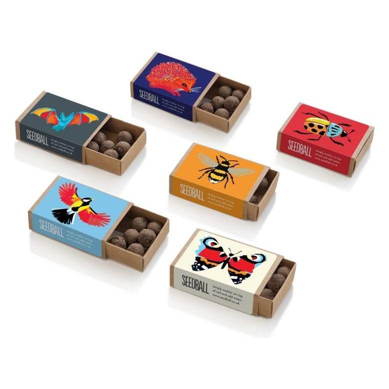Seedball Wildlife Collection Seed Boxes