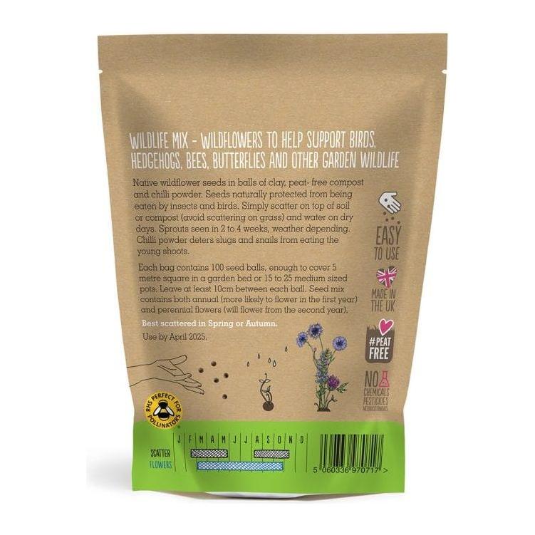 Seedball Wildlife Mix Grab Bag