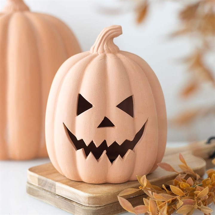 Something Different 15cm Terracotta Pumpkin Ornament