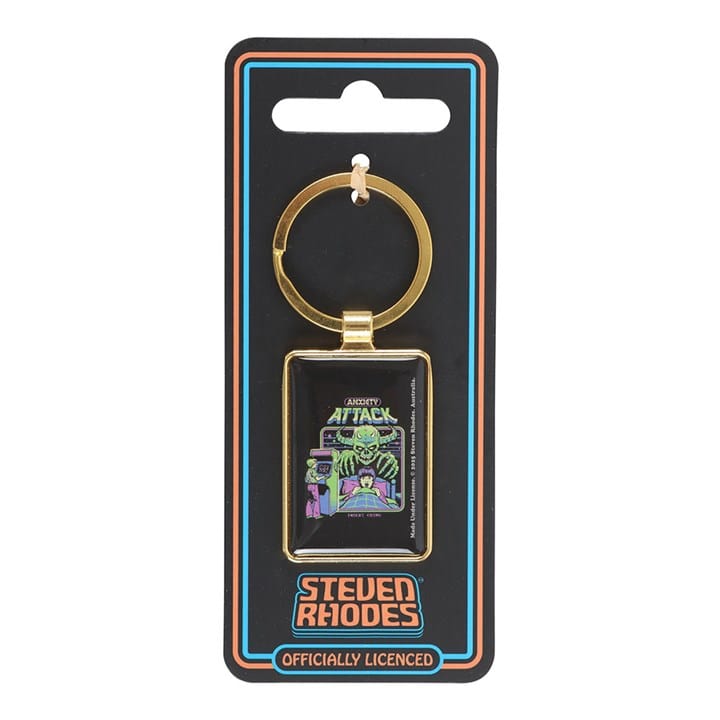 Something Different Anxiety Attack Keyring