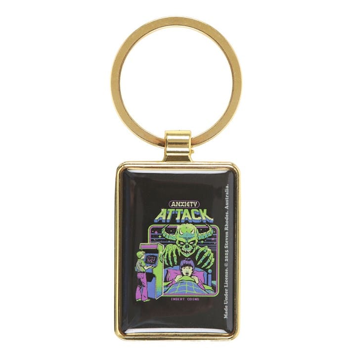 Something Different Anxiety Attack Keyring