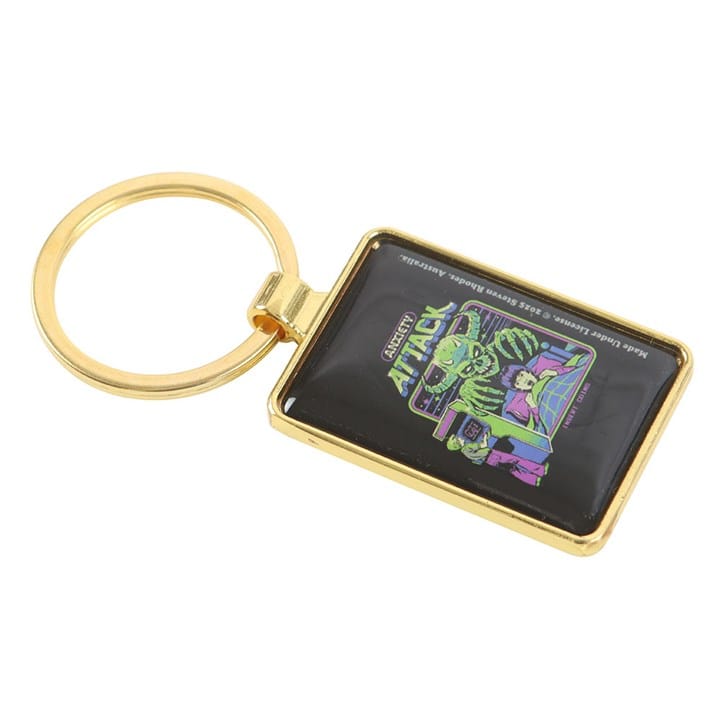 Something Different Anxiety Attack Keyring
