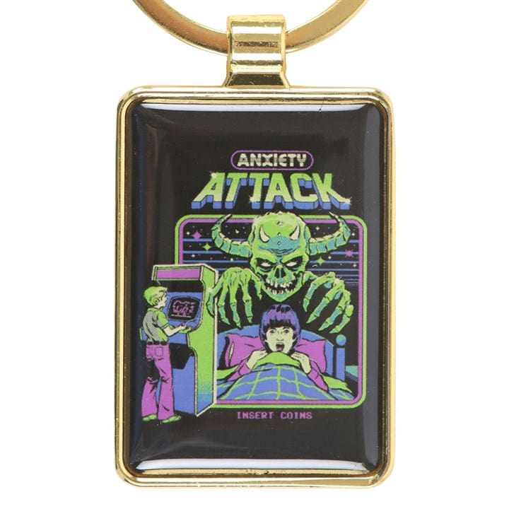 Something Different Anxiety Attack Keyring