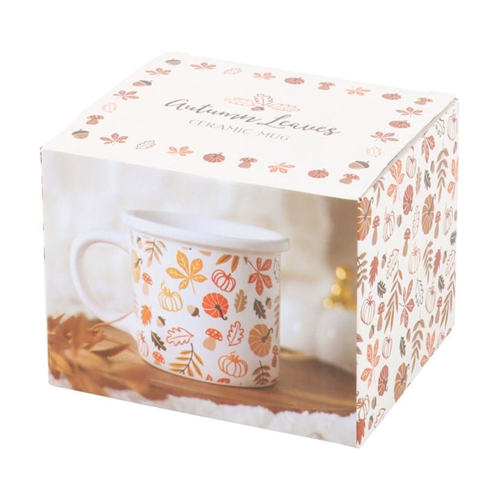 Something Different Autumn Leaves & Pumpkins Mug