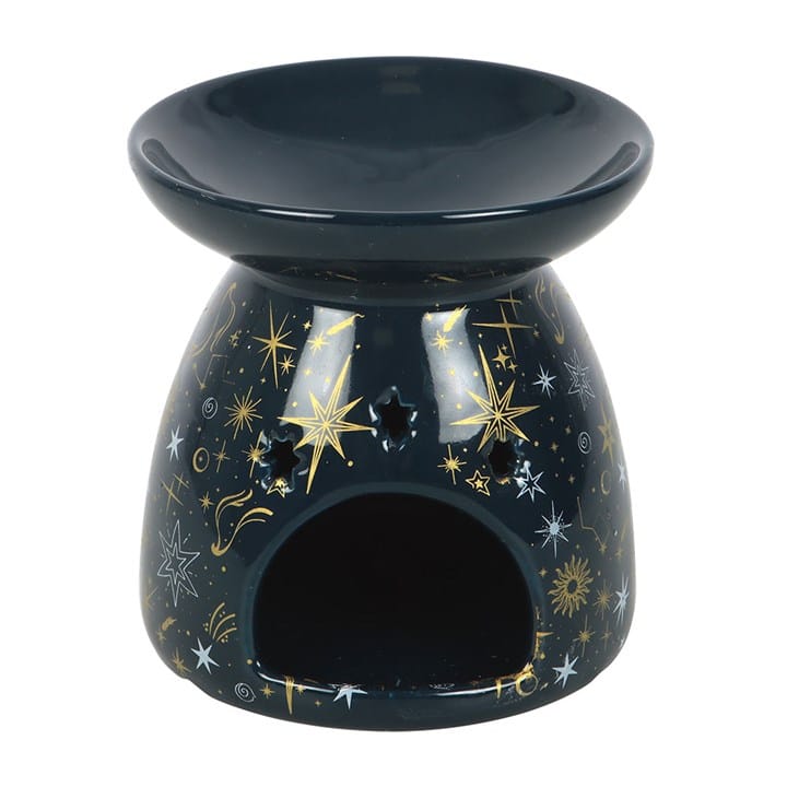 Something Different Blue Starry Night Oil Burner and Wax Warmer