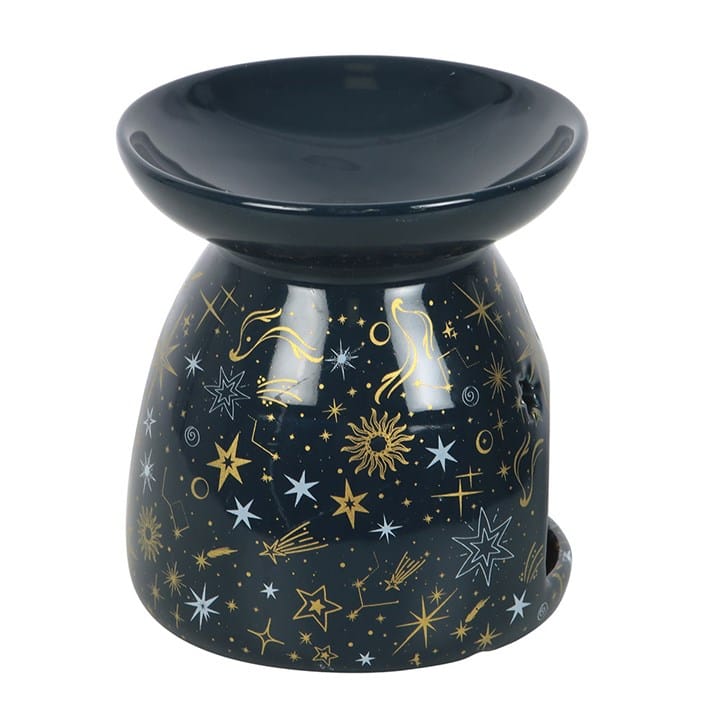 Something Different Blue Starry Night Oil Burner and Wax Warmer