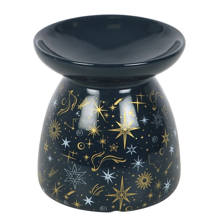 Something Different Blue Starry Night Oil Burner and Wax Warmer
