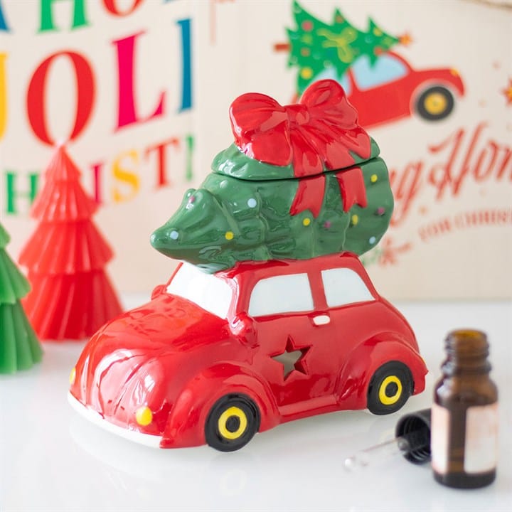 Something Different Car with Christmas Tree Oil Burner