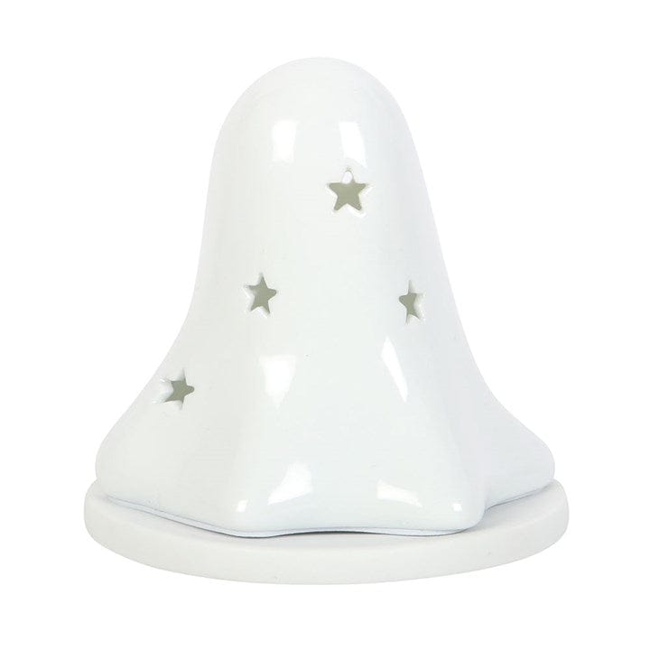 Something Different Ceramic Ghost Tealight and Incense Cone Holder