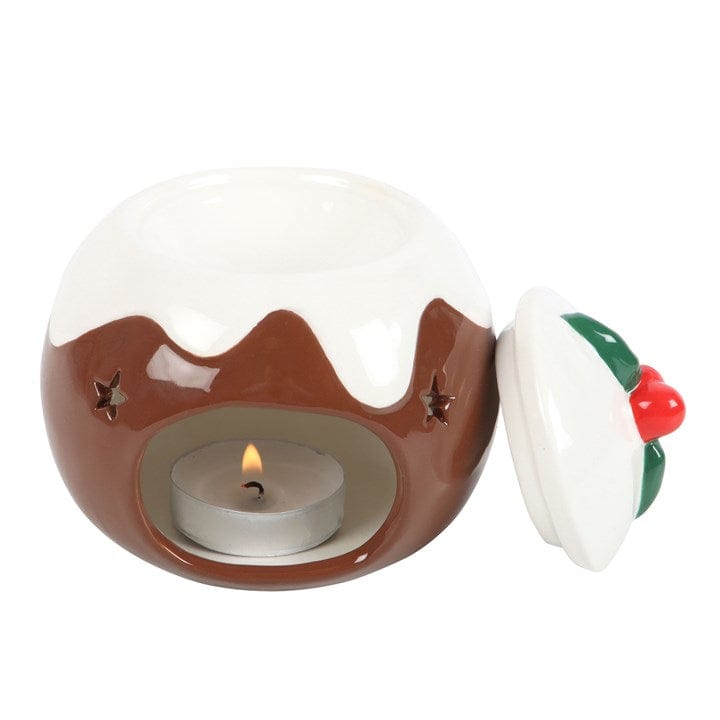 Something Different Christmas Pudding Shaped Oil Burner