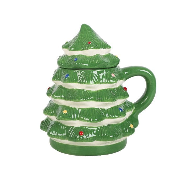 Something Different Christmas Tree Shaped Mug With Lid