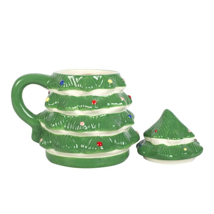 Something Different Christmas Tree Shaped Mug With Lid