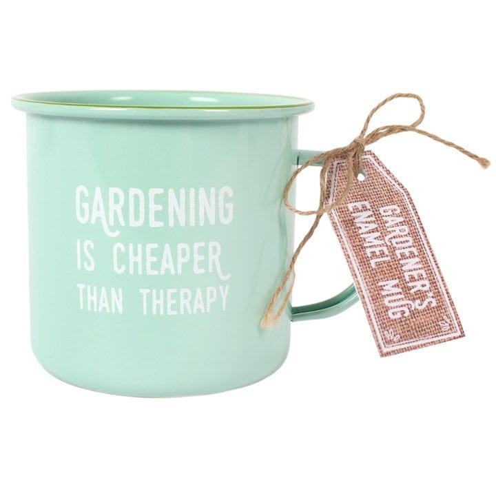 Something Different Gardening Therapy Enamel Mug