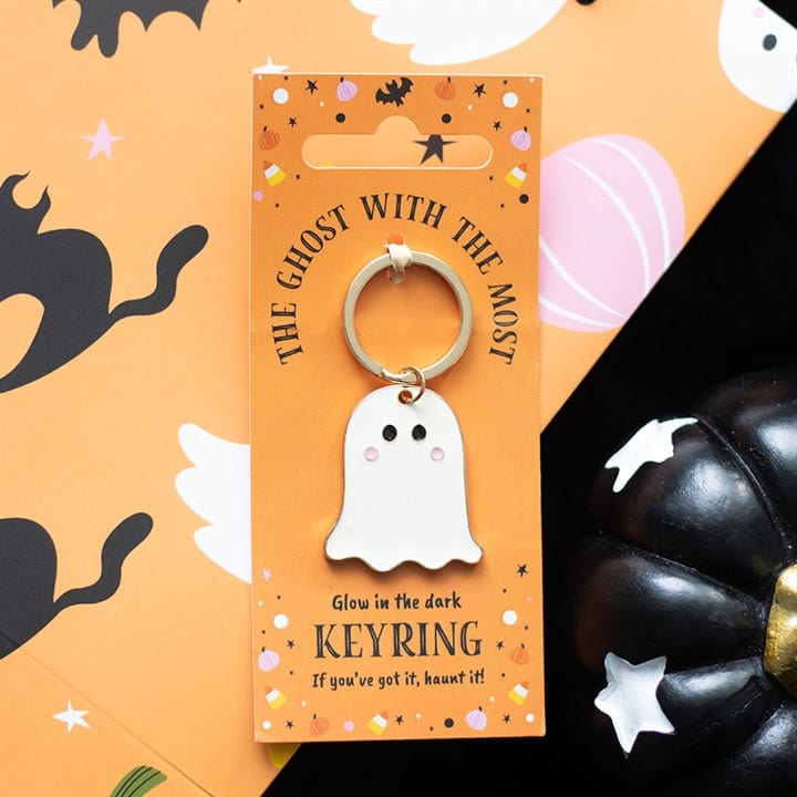 Something Different Ghost With The Most - Glow in the Dark Keyring