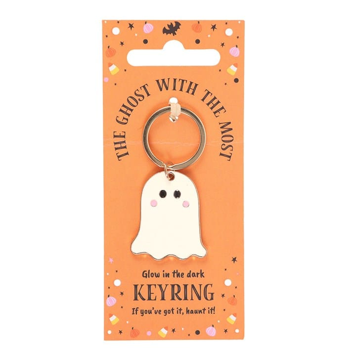 Something Different Ghost With The Most - Glow in the Dark Keyring