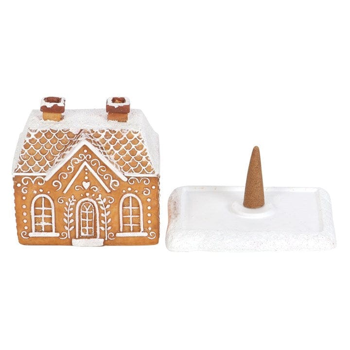 Something Different Gingerbread House Incense Cone Burner