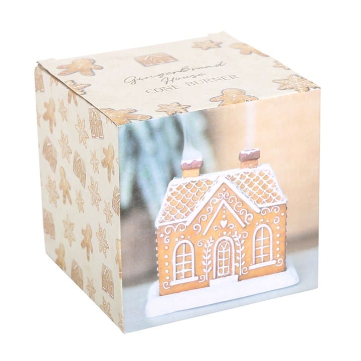 Something Different Gingerbread House Incense Cone Burner