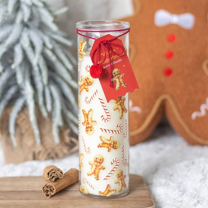 Something Different Gingerbread Tube Candle
