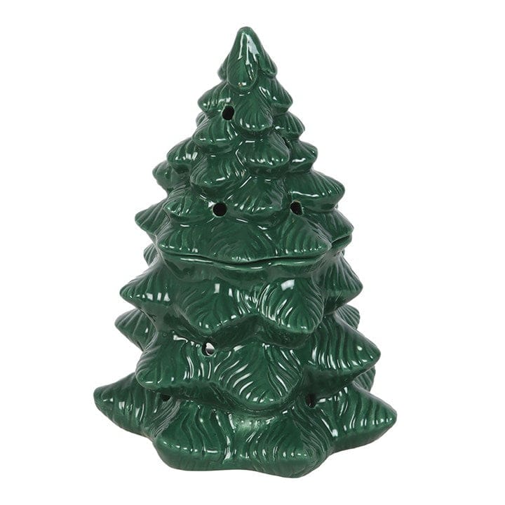 Something Different Green Fir Tree Oil Burner and Wax Warmer