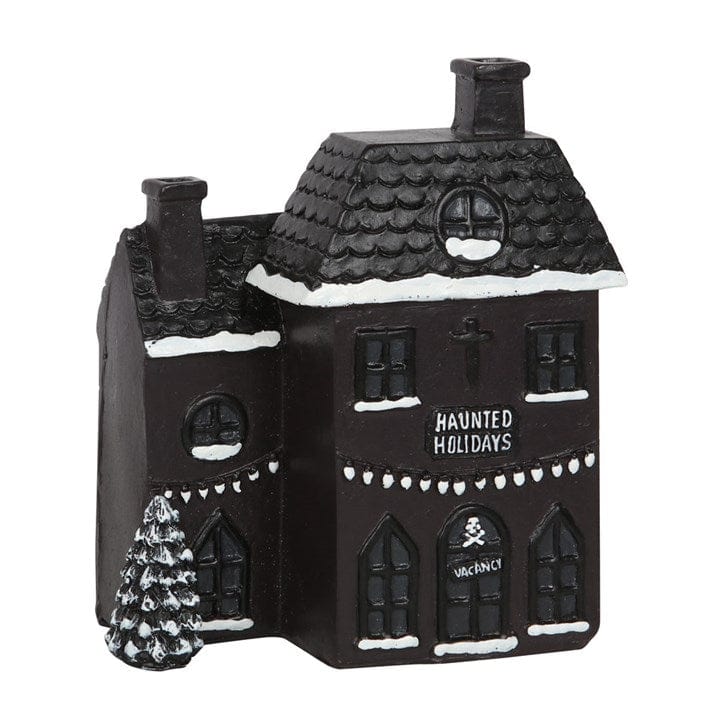 Something Different Haunted Holiday House Incense Cone Burner