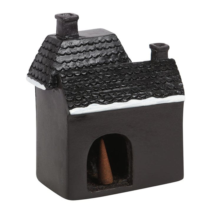 Something Different Haunted Holiday House Incense Cone Burner