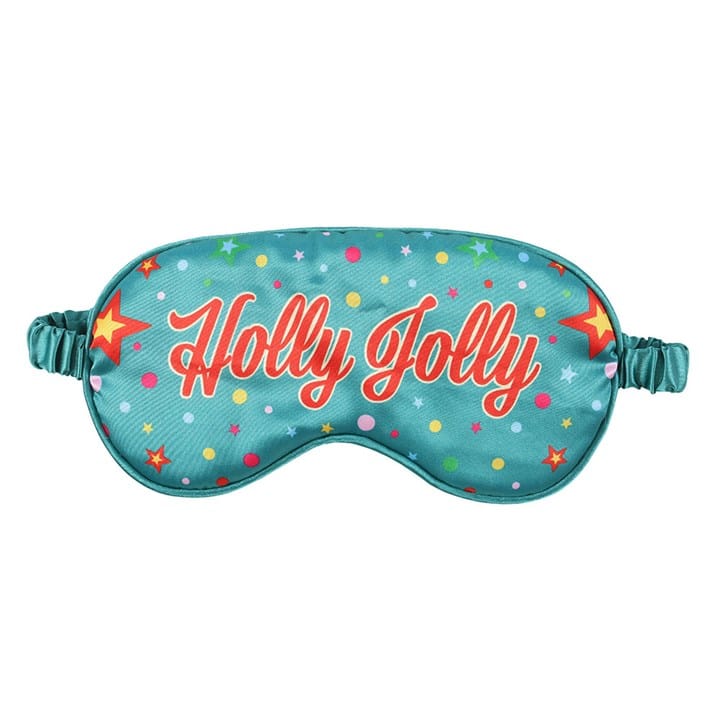 Something Different Holly Jolly Satin Sleep Mask