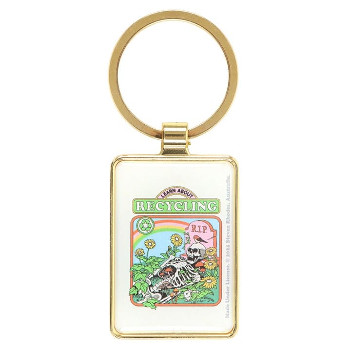 Something Different Learn About Recycling Keyring