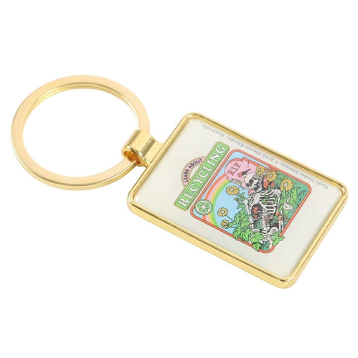 Something Different Learn About Recycling Keyring