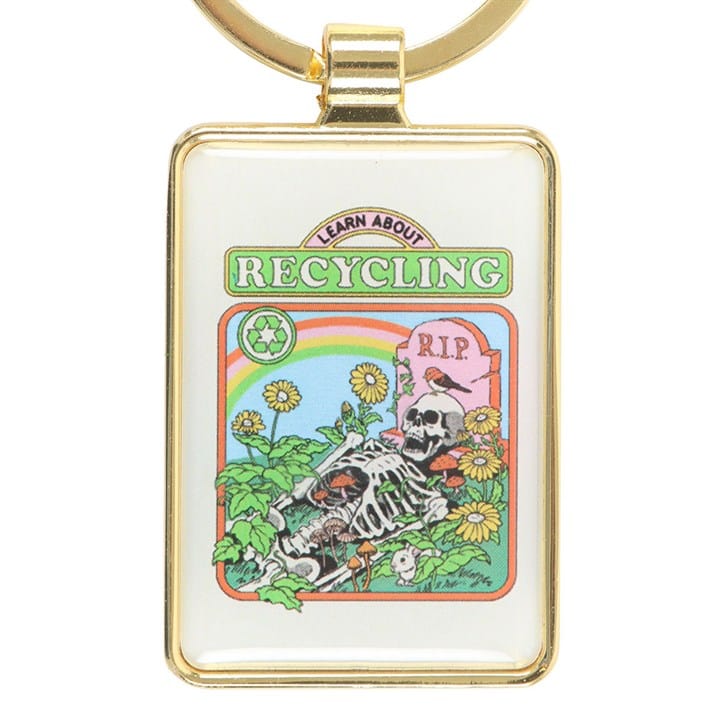 Something Different Learn About Recycling Keyring
