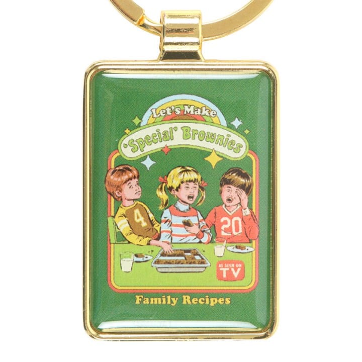Something Different Let's Make Brownies Keyring