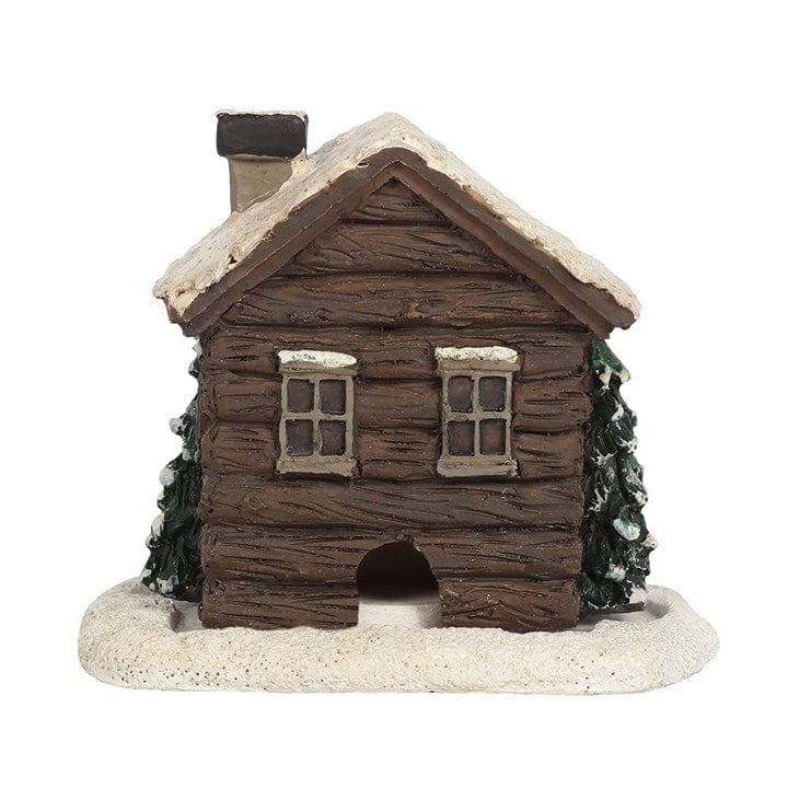 Something Different Log Cabin Incense Cone Burner