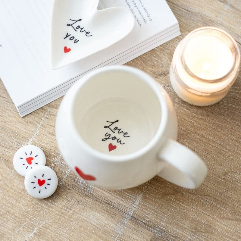 Something Different Love Heart Hidden Message Mug